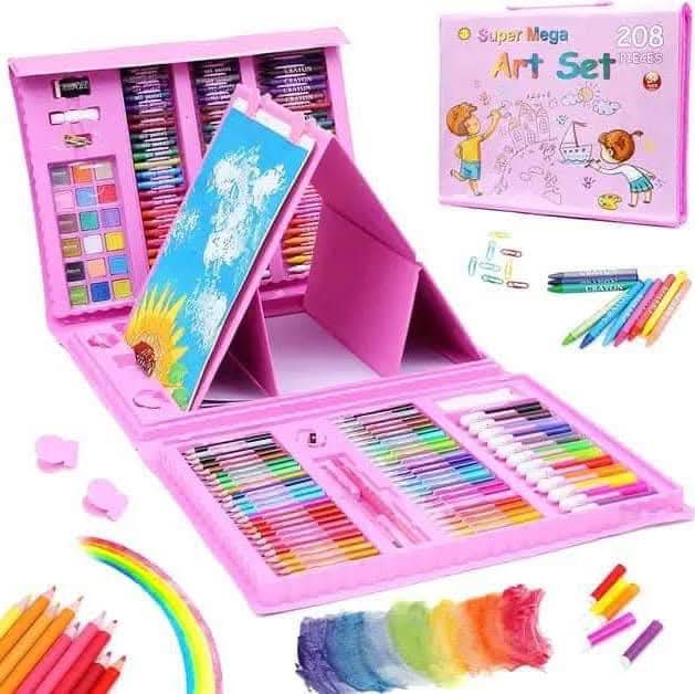 Kit de coloriage 280 pièces rose - Boutique Gi&Co