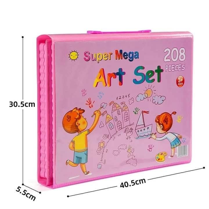 Kit de coloriage 280 pièces rose - Boutique Gi&Co