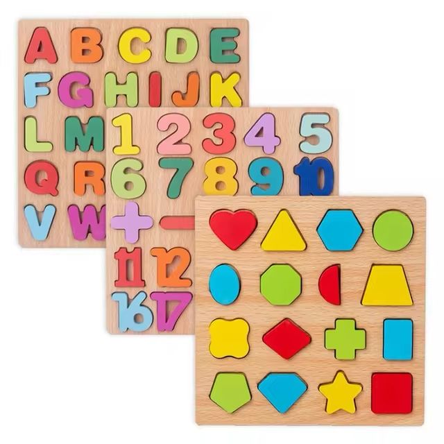 Jeu de formes en bois - Boutique Gi&Co