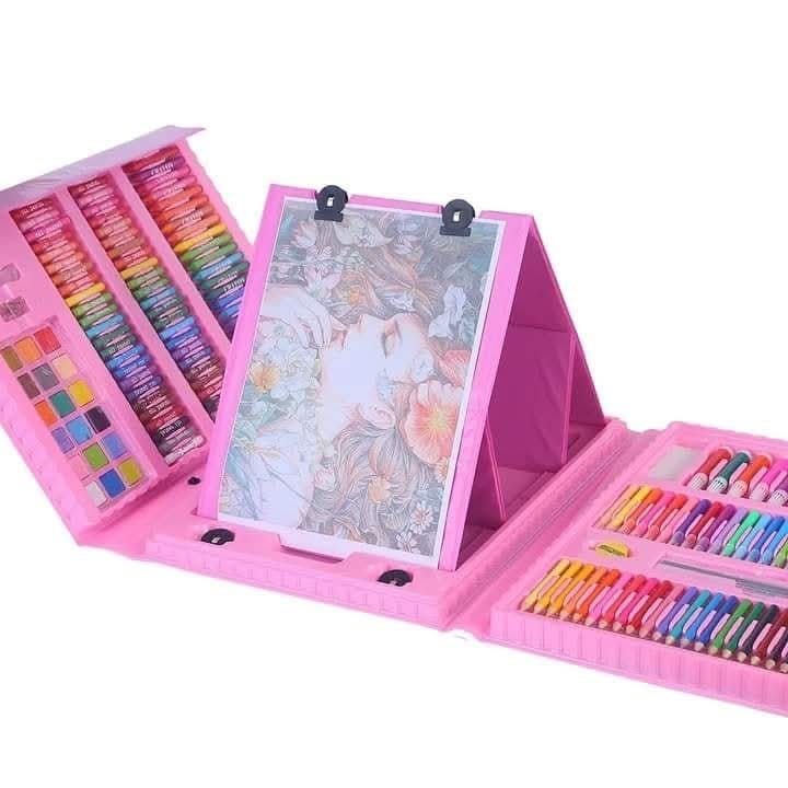 Kit de coloriage 280 pièces rose - Boutique Gi&Co